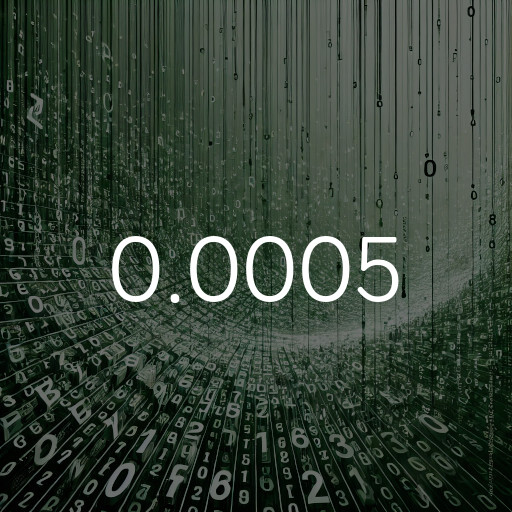 0.0005 a notación científica